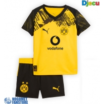 Borussia Dortmund Domaci Dres za djecu 2025-26 Kratak Rukav (+ Kratke hlače)